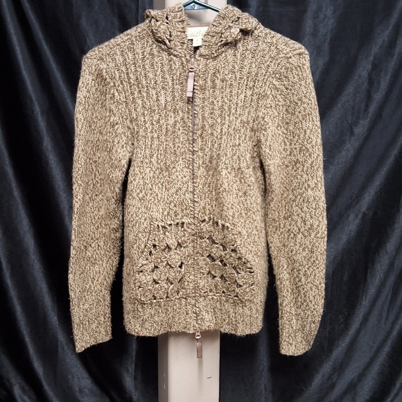 Cabela's Brown Knit Sweater - Picture 3 of 8